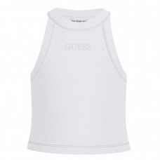 GUESS μπλούζα crop top παιδικ΄ή  J6RI35KBPZ4-G011 λευκή